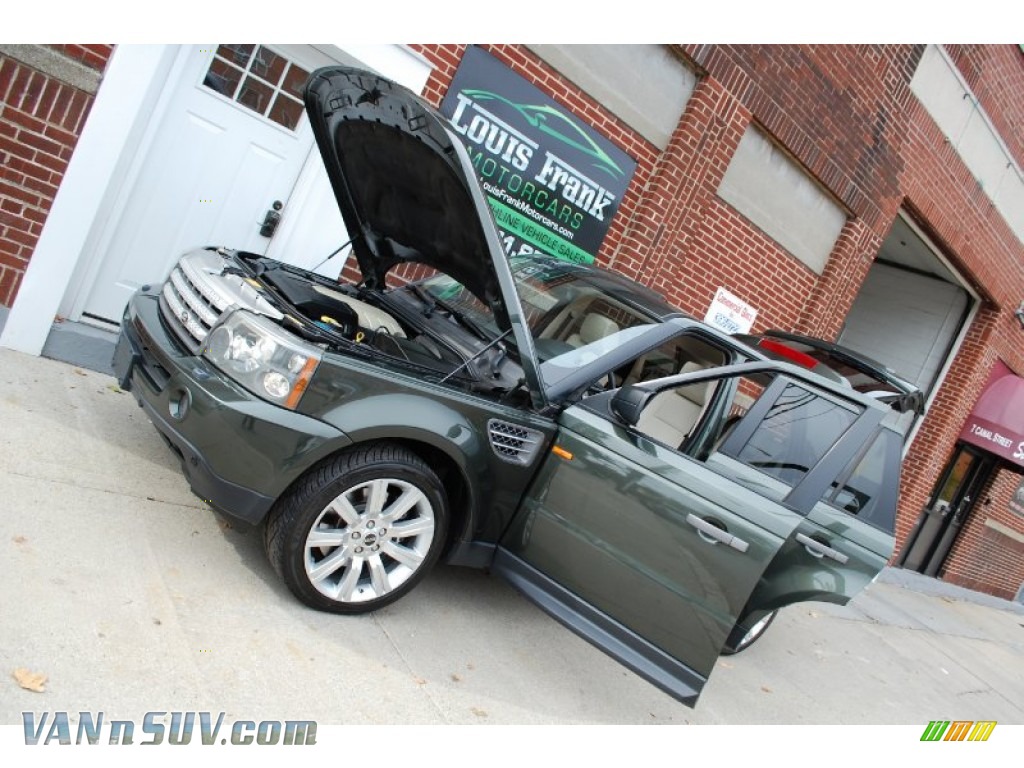 2006 Range Rover Sport Supercharged - Tonga Green Pearl / Ivory photo #35