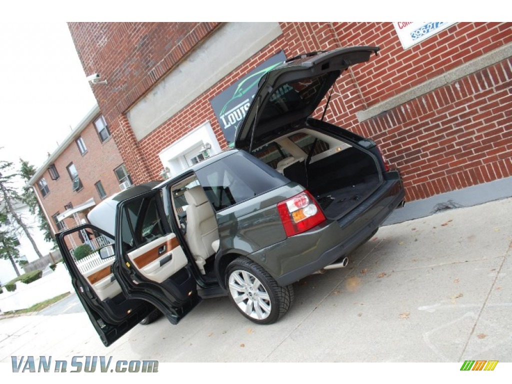 2006 Range Rover Sport Supercharged - Tonga Green Pearl / Ivory photo #36
