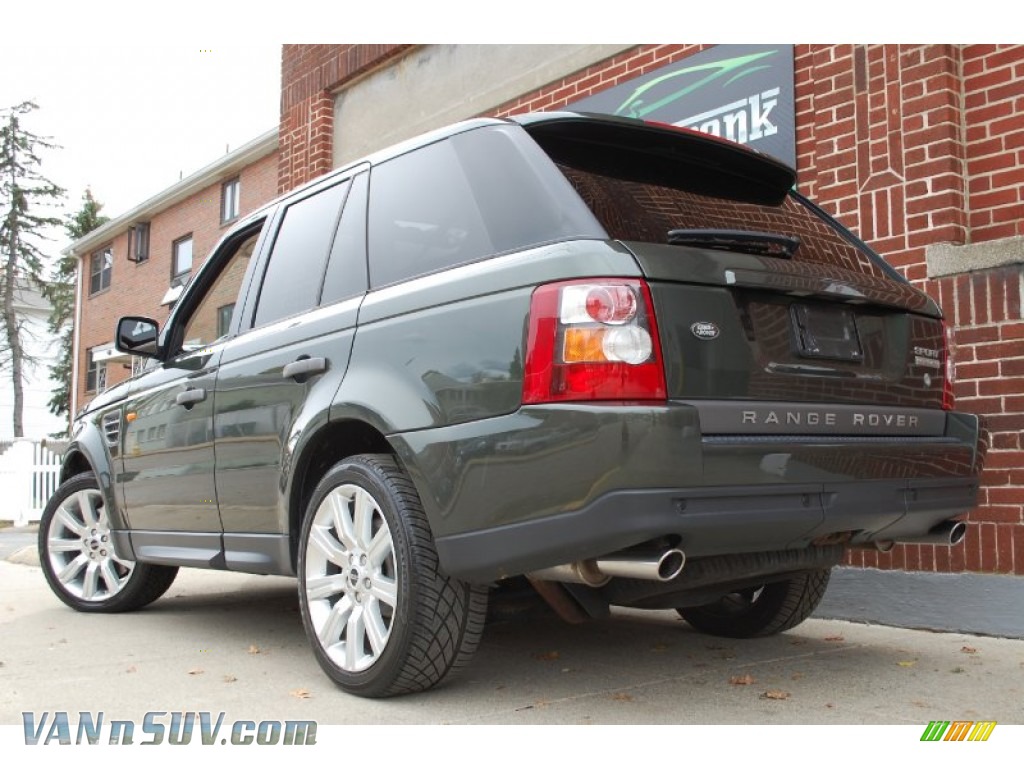 2006 Range Rover Sport Supercharged - Tonga Green Pearl / Ivory photo #45