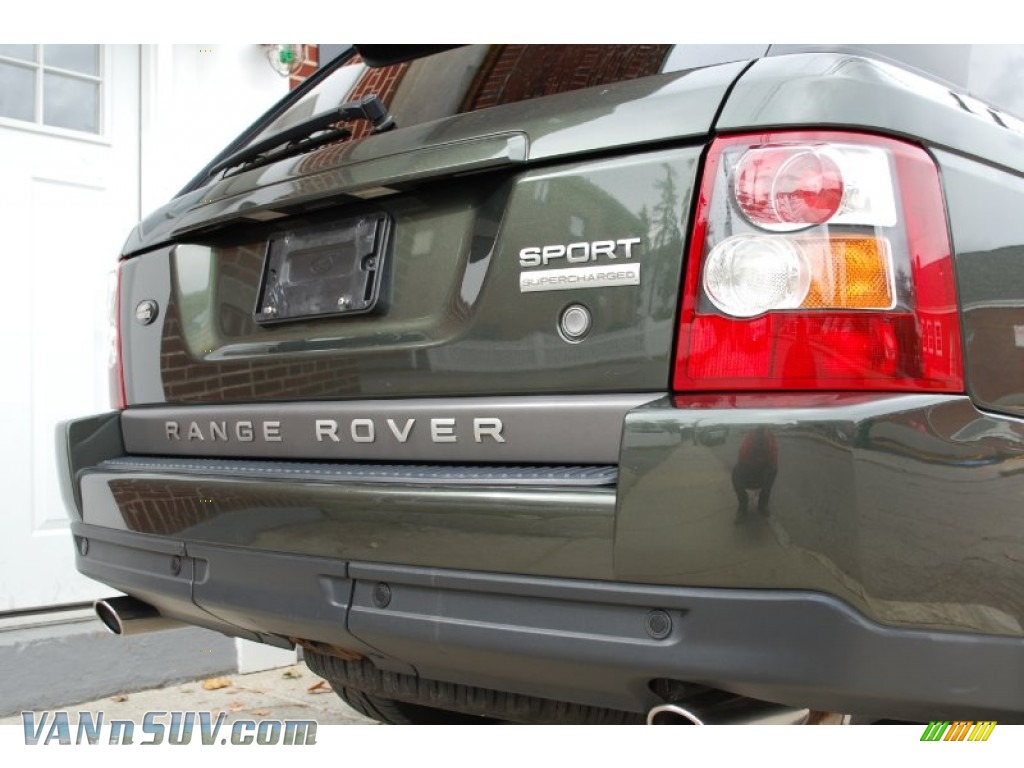 2006 Range Rover Sport Supercharged - Tonga Green Pearl / Ivory photo #68