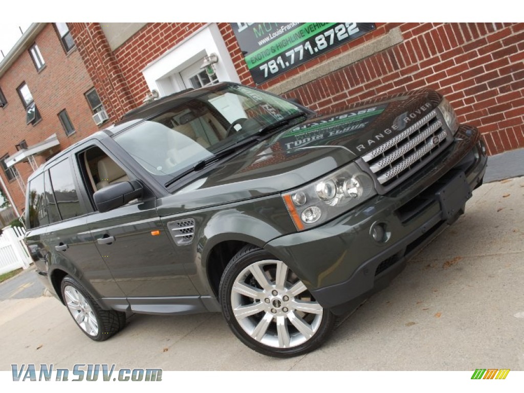 2006 Range Rover Sport Supercharged - Tonga Green Pearl / Ivory photo #83