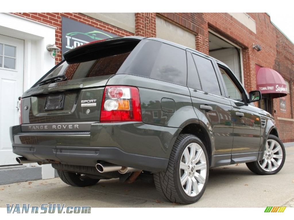 2006 Range Rover Sport Supercharged - Tonga Green Pearl / Ivory photo #84